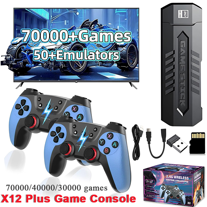 Gaming Console Stick - X2 Retro Game Stick dengan 128GB