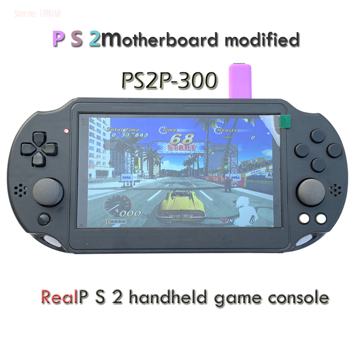 Flight Joystick Sim - 7 Inch IPS untuk P/S2 Portable