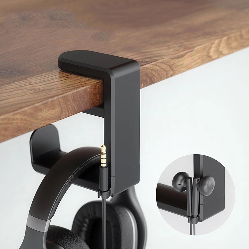 Headset Gaming Console - Desktop Universal 360 ° Penyangga Headphone