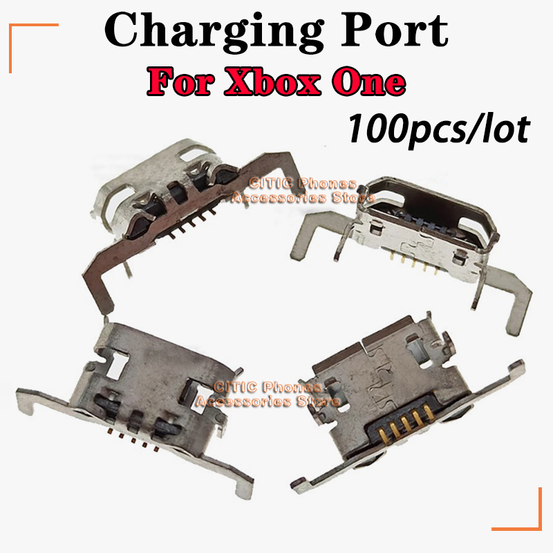 Controller Charging Dock - 100 buah/lot soket Port pengisi daya