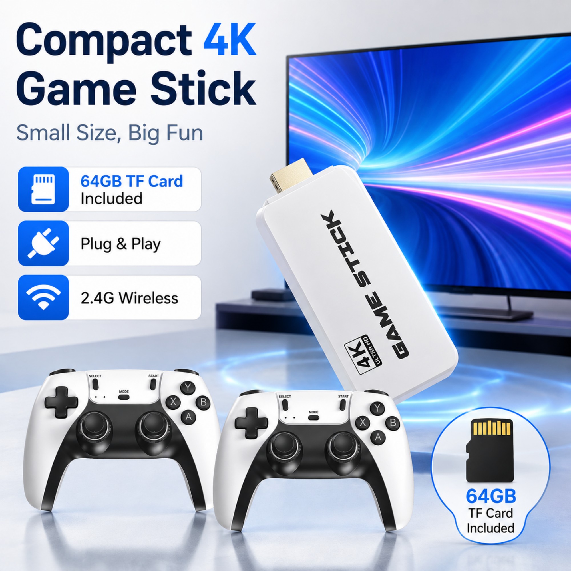 Gaming Console Stick - Konsol Game Retro Game Stick M15