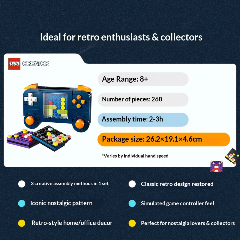 LEGO Creator 3in1 Building Blo - Gaming Console With Games ulasan dan harga