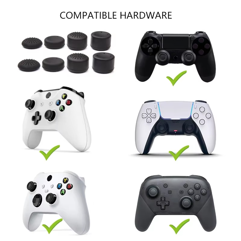 8 buah tutup pegangan tongkat  - Gaming Console Tv Stick ulasan dan harga