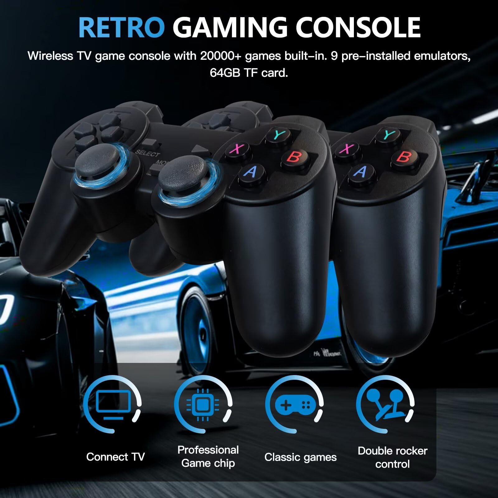 Konsol Video Game Retro 4K Gam - Gaming Console Stick ulasan dan harga