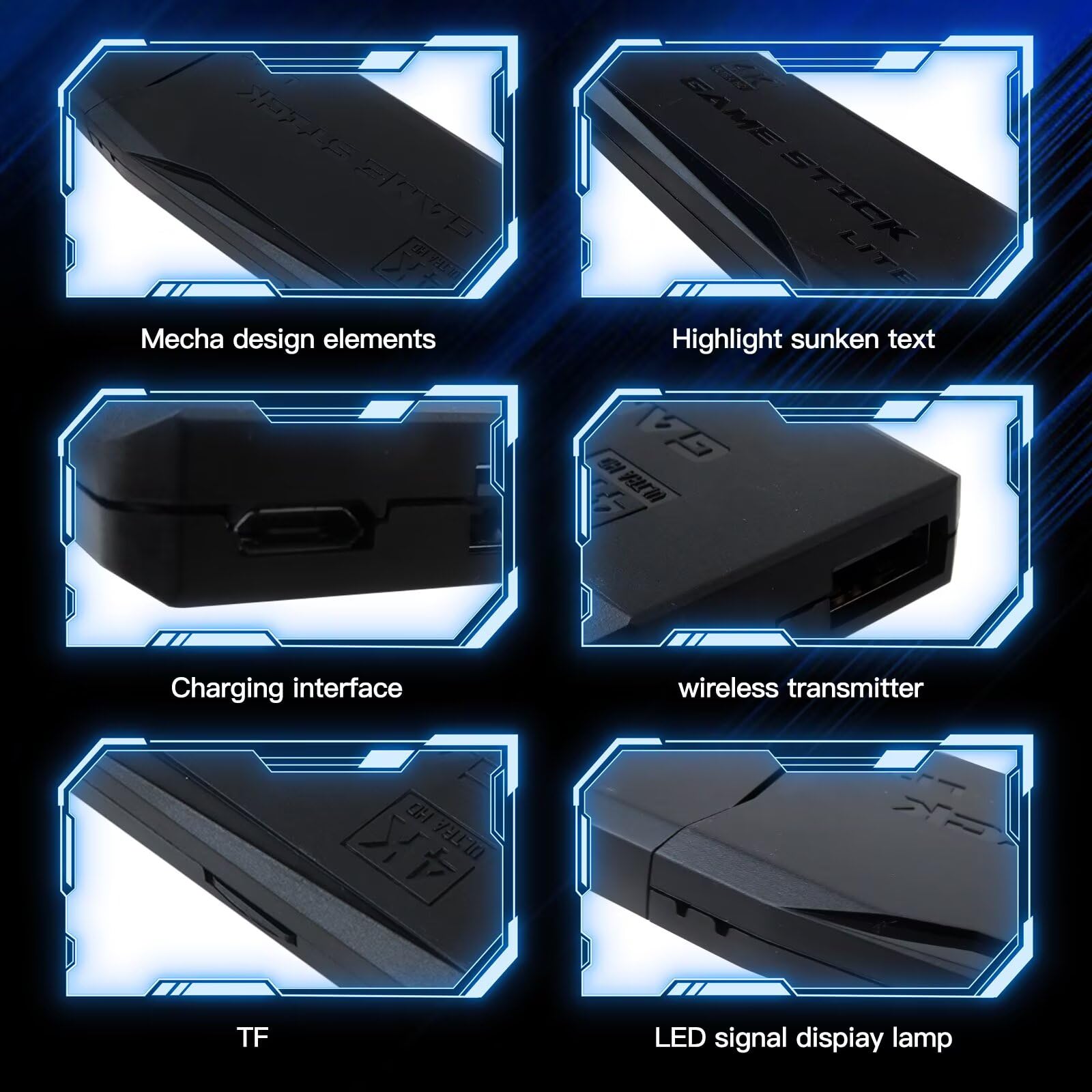 Konsol Video Game Retro 4K Gam - Gaming Console Stick ulasan dan harga