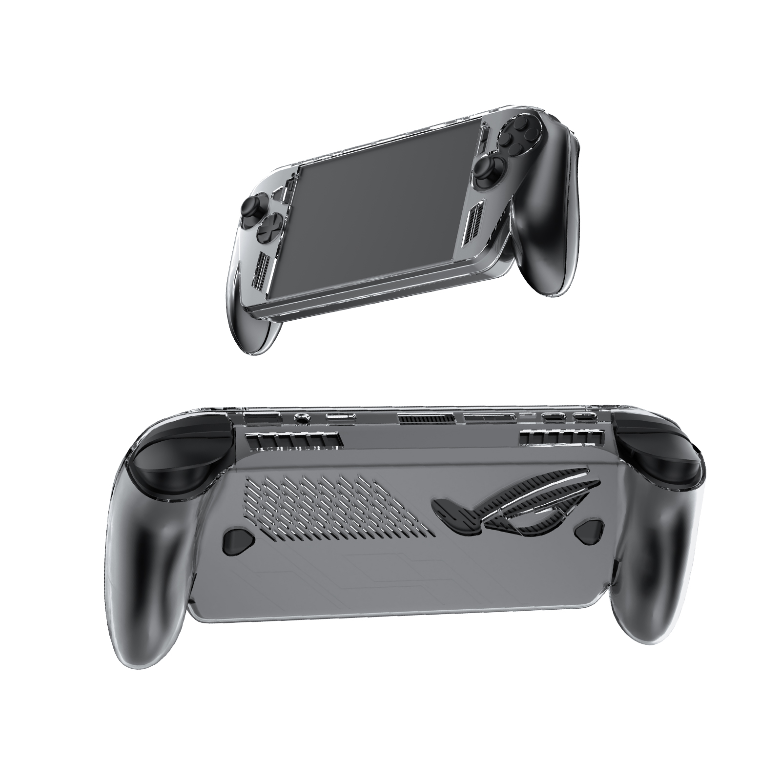 Casing Transparan Tahan Guncan - Gaming Console Rog ulasan dan harga