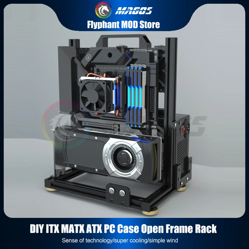 DIY Gamer kabinet ITX MATX ATX - Console Gaming Pc Case ulasan dan harga