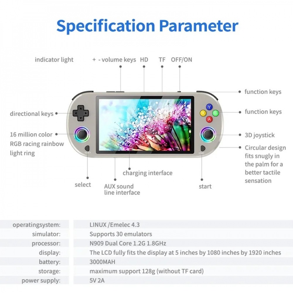 Konsol Game Genggam Retro M22  - Q21 Gaming Console ulasan dan harga