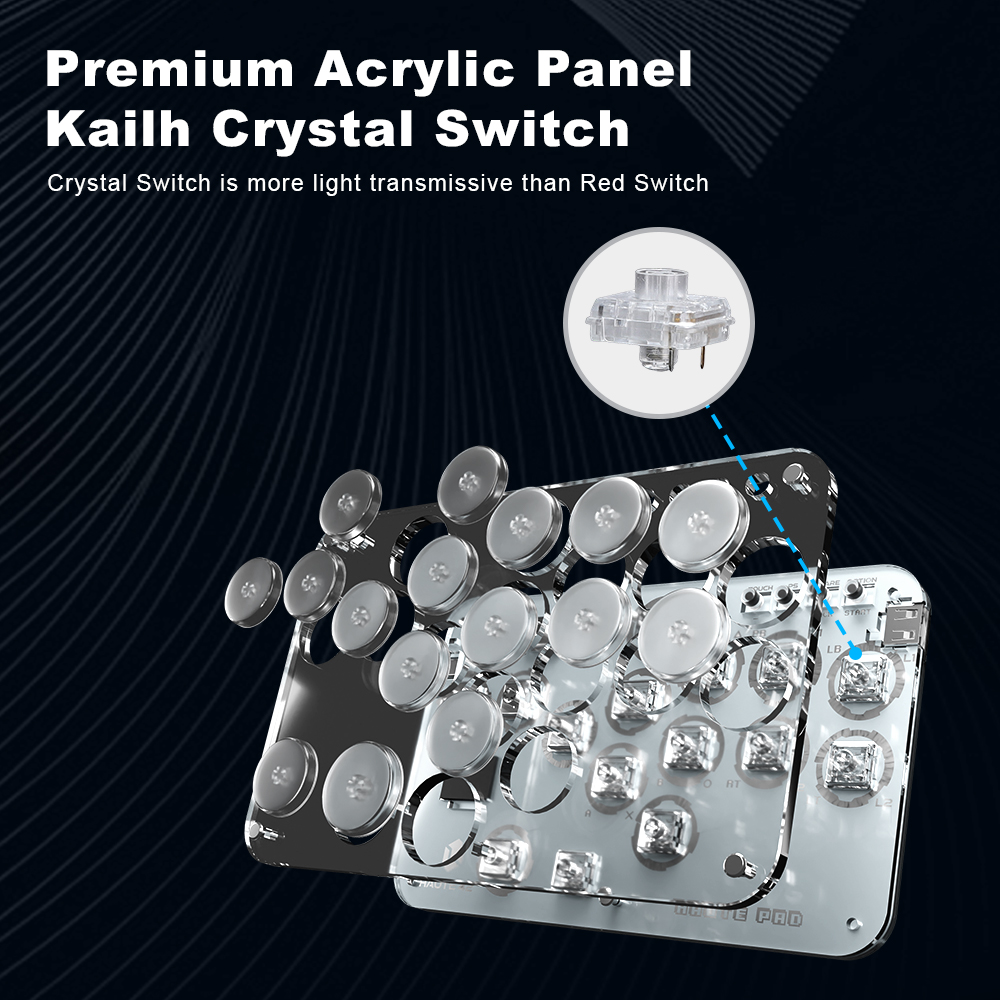 Joystick Arcade Haute42 Hitbox - Gaming Console Tv Stick ulasan dan harga