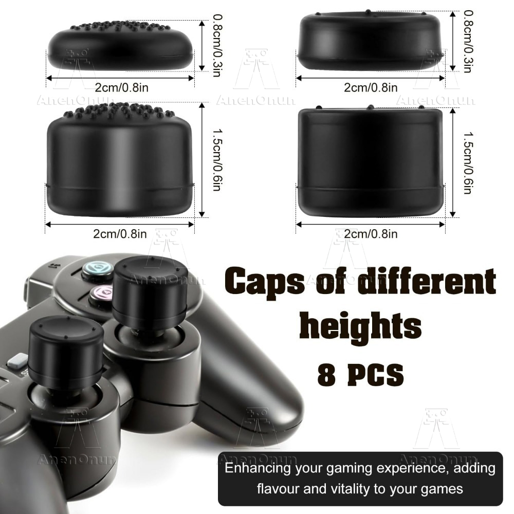 8 buah tutup pengontrol pegang - Gaming Console Tv Stick ulasan dan harga