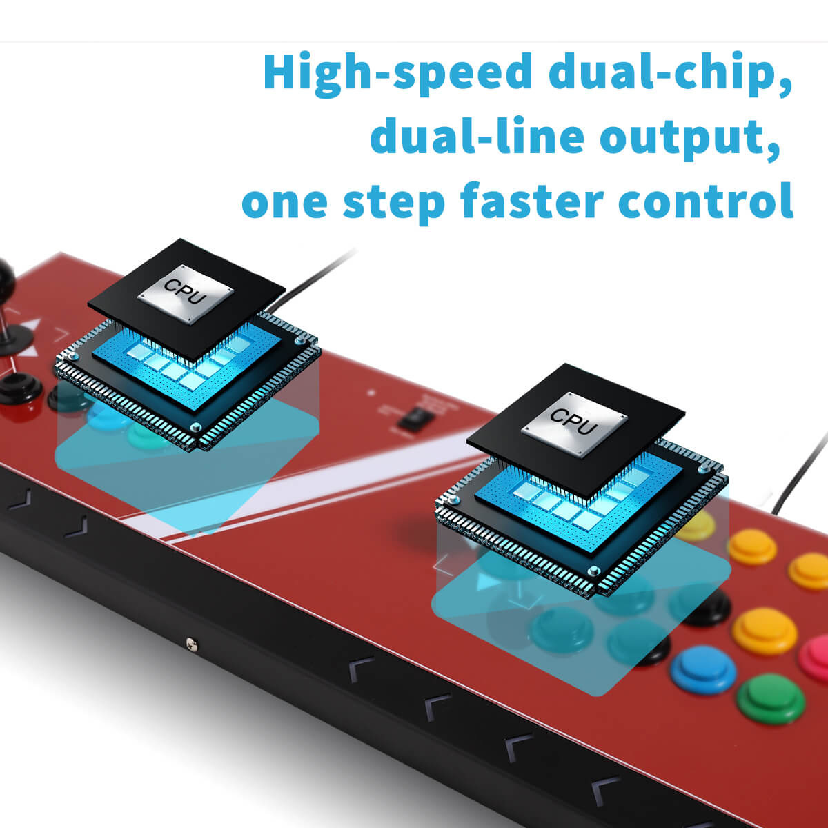Stik arcade ganda untuk berbag - Gaming Console Stick ulasan dan harga