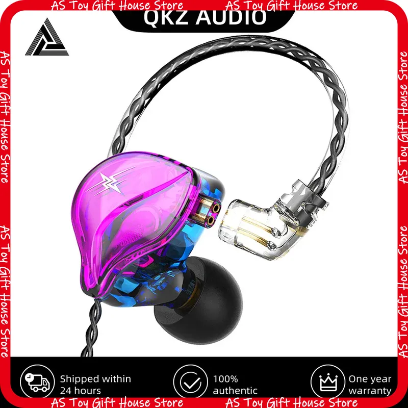 QKZ ZXT Headphone In-Ear Berka - Headset Gaming Console ulasan dan harga