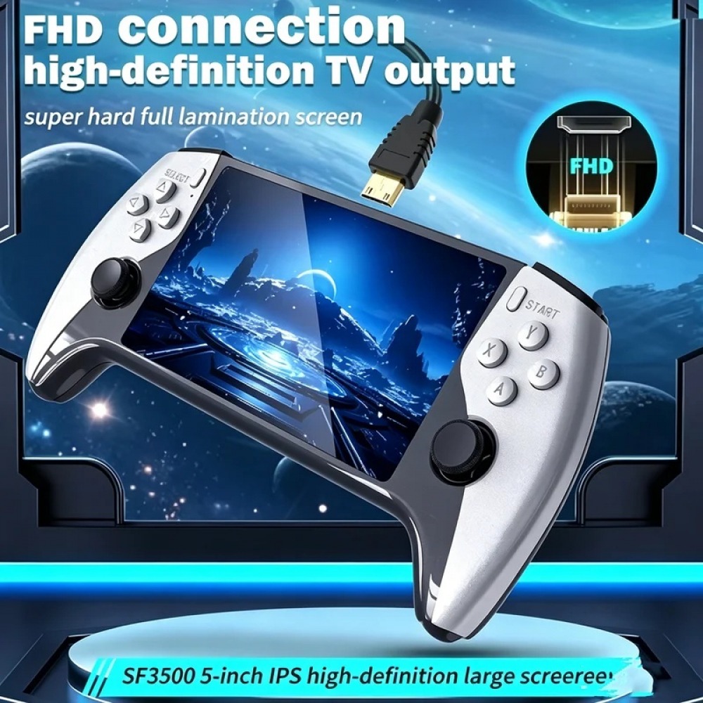 SF3500 Konsol Game Genggam 5 i - Q21 Gaming Console ulasan dan harga